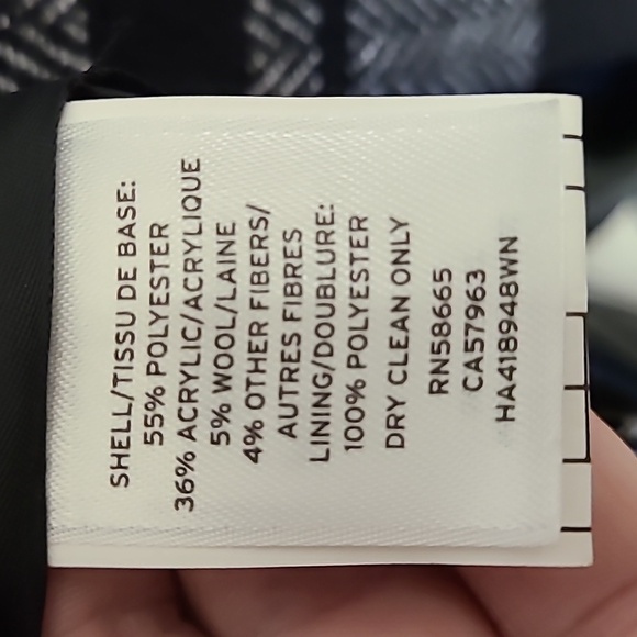 Halogen Plaid Coat 2X - Picture 4 of 4